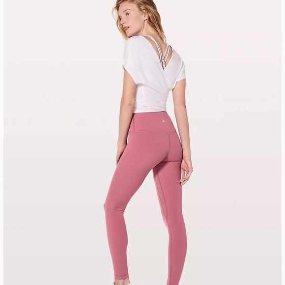 Lululemon Align Pant 28” * Moss Rose - Picture 5 of 6